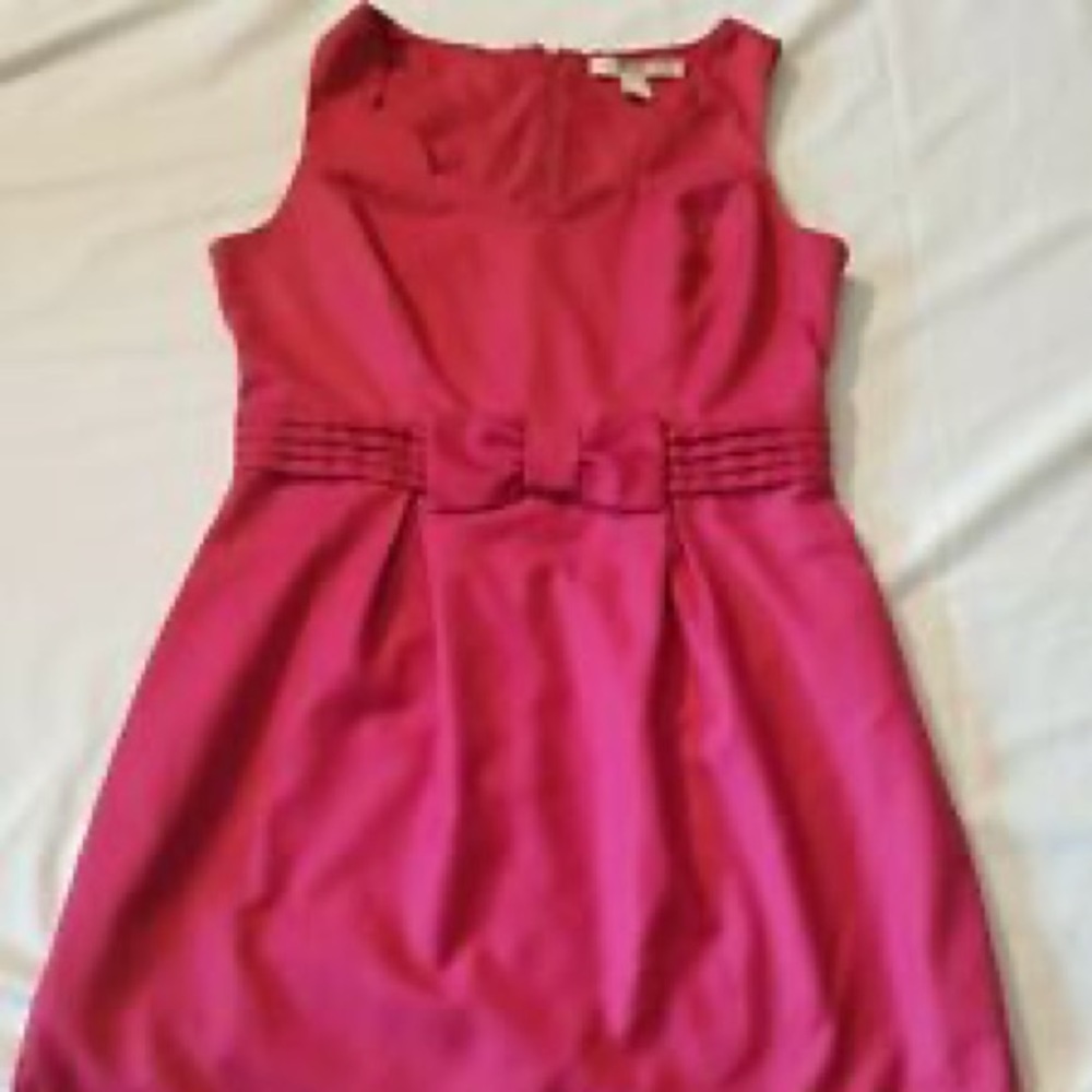 Forever 21 Hot Pink Bow Dress